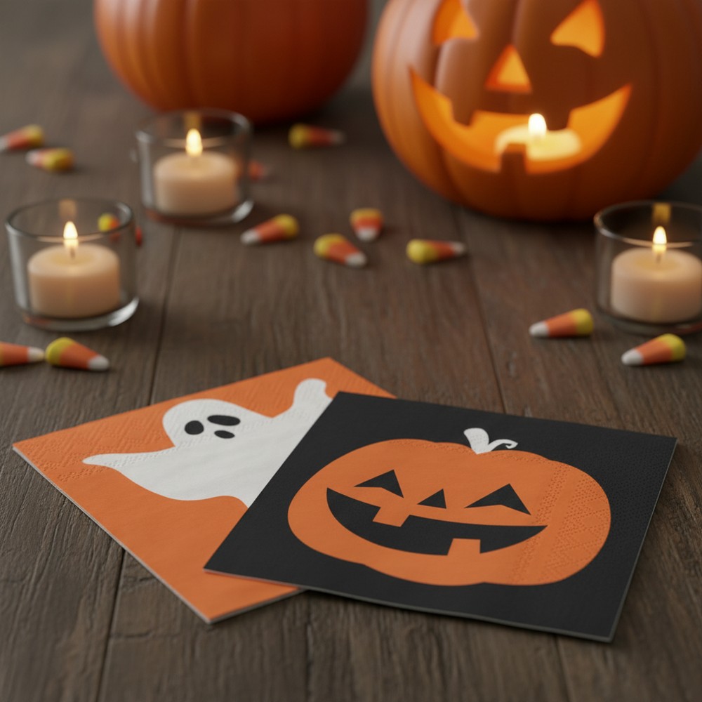 Halloween Spøgelse Servietter