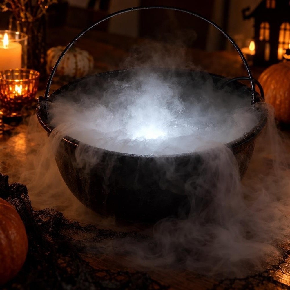 Røgmaskine Til Vand Hvid | Halloween Lyseffekter - Temashop