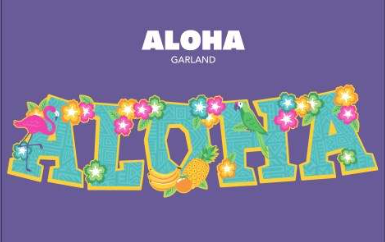 Aloha Blomsterguirlande