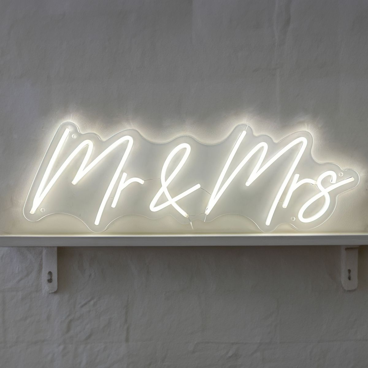 Mr & Mrs Neon Skilt
