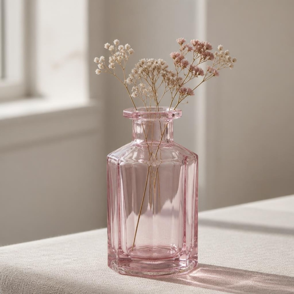 Pixis Vase Lys Pink - 1 stk (10,5 x Ø 6 cm) - Temashop