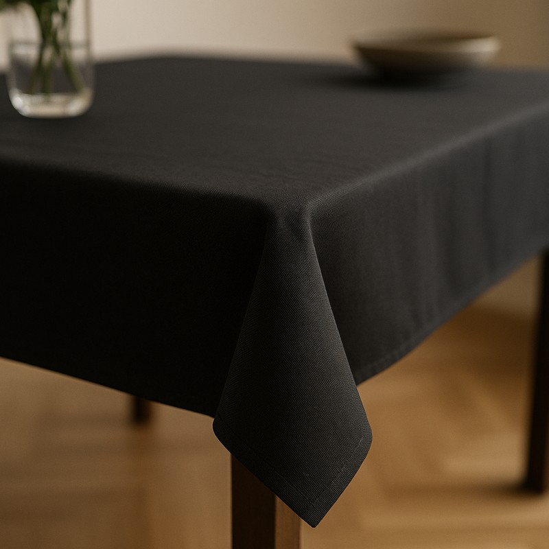 Stofdug Sort - 1 stk (140 x 170 cm) - Temashop