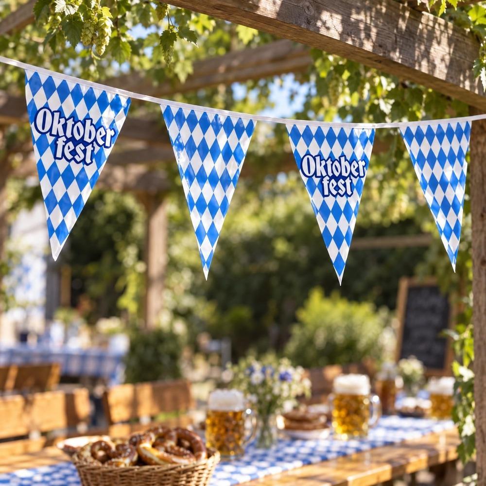 Oktoberfest Vimpelguirlande Traditionel