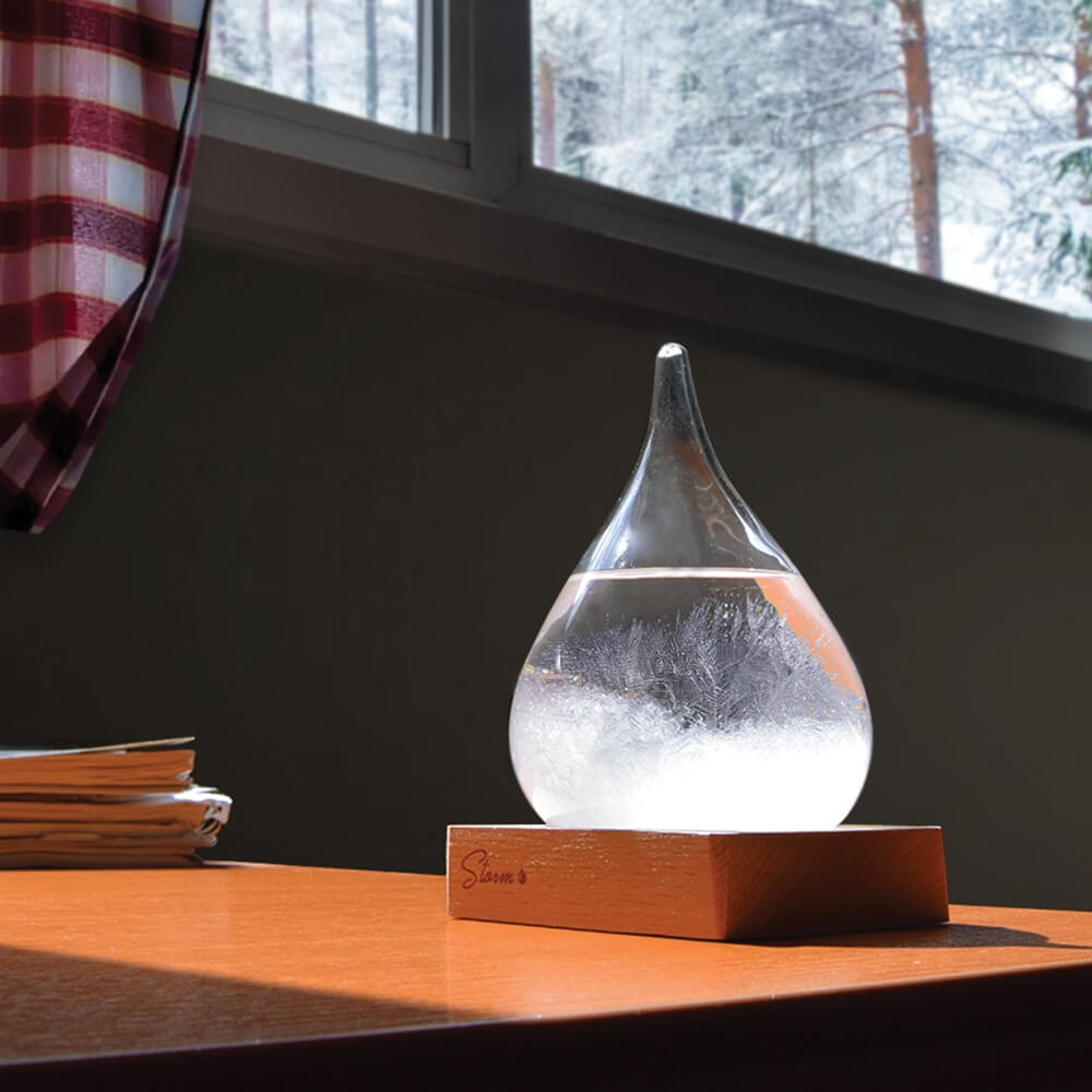 Tempo Drop Weather Forecasting Storm Glass (lille) - Temashop