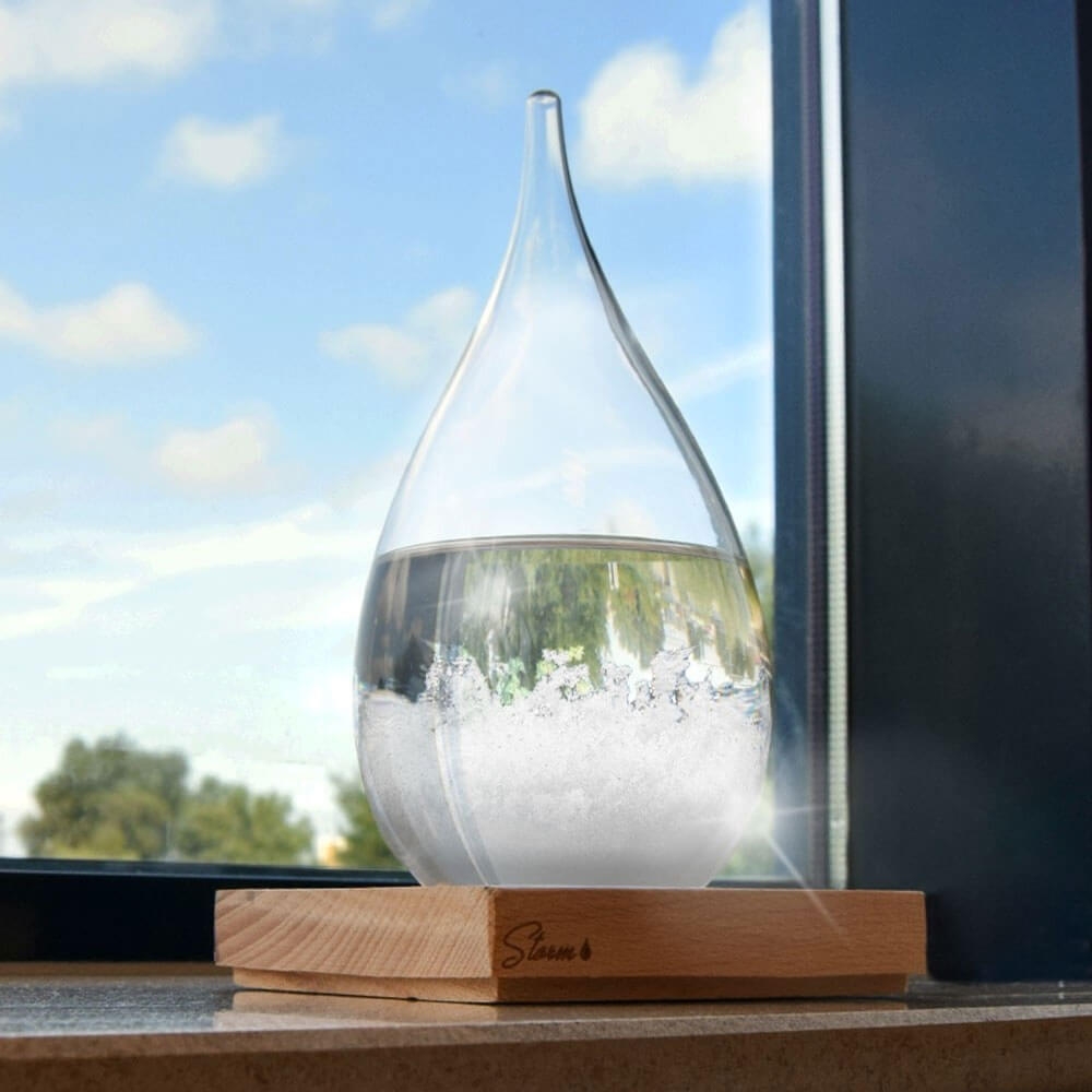 Tempo Drop Weather Forecasting Storm Glass (Stor) - Temashop