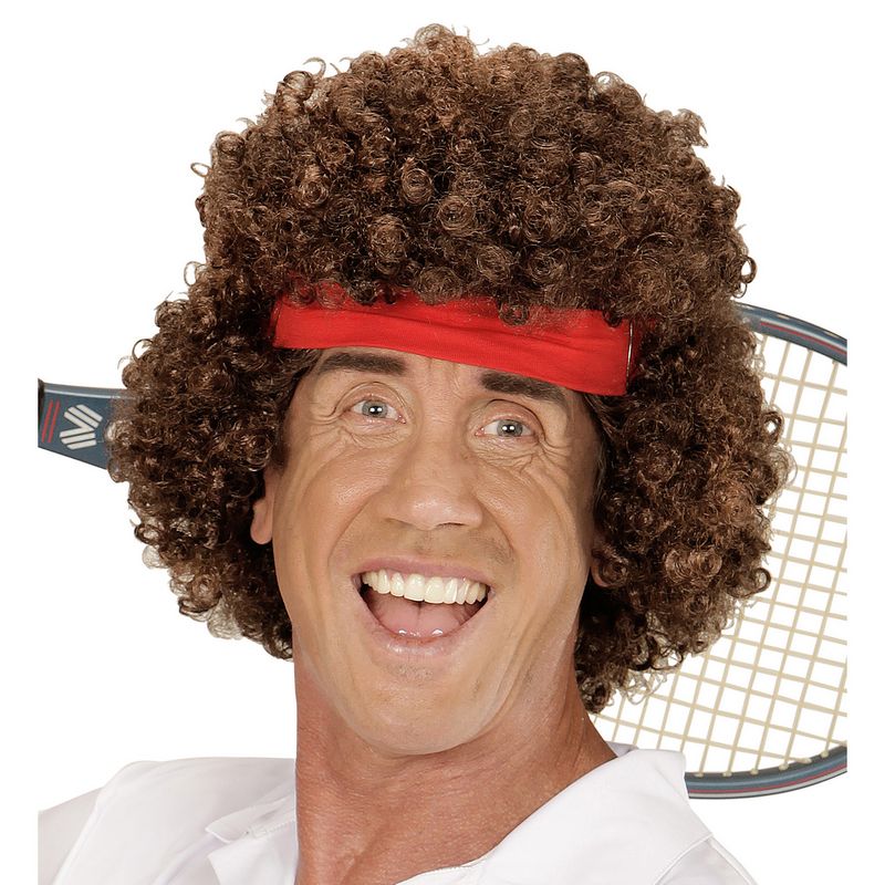Tennisspiller Paryk | Tennis Hårbøjle / Pandebånd / Hårbånd - Hovedtilbehør - Temashop