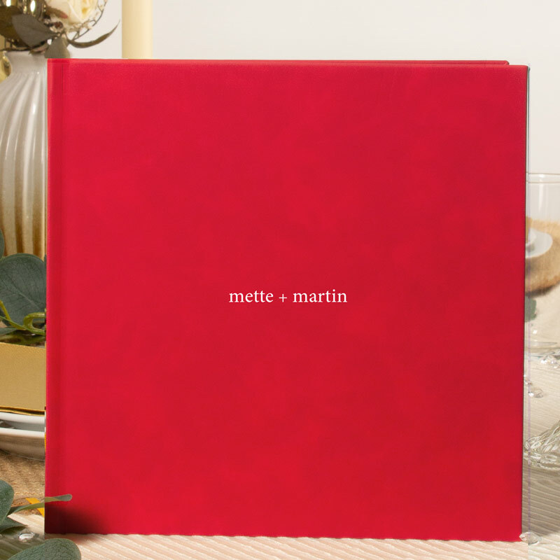 Personlig Gæstebog Stilren Signatur