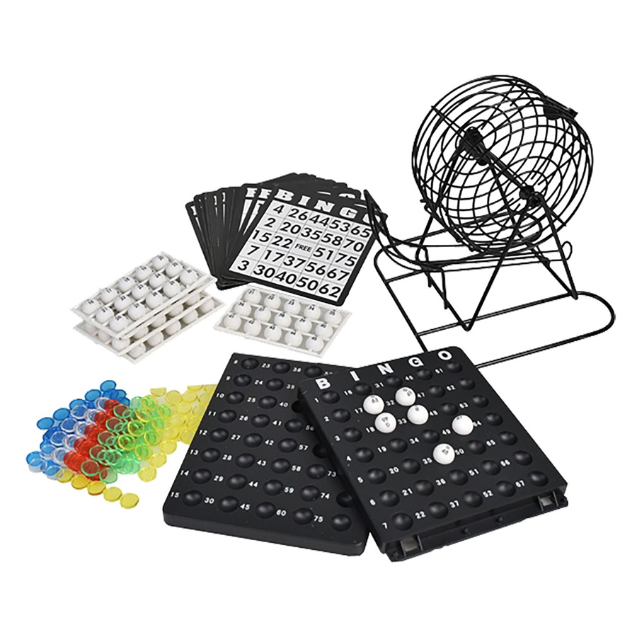 Clown Games Bingo Spil Med Mølle Lille (20 cm) | Spil Selskabsspil - Temashop