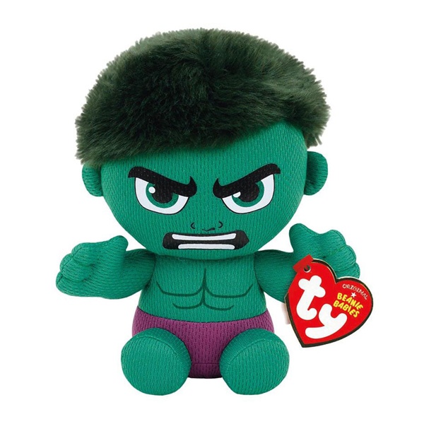 Marvel Hulk Bamse 15 cm (15 cm) | Hulk Bamse - Temashop