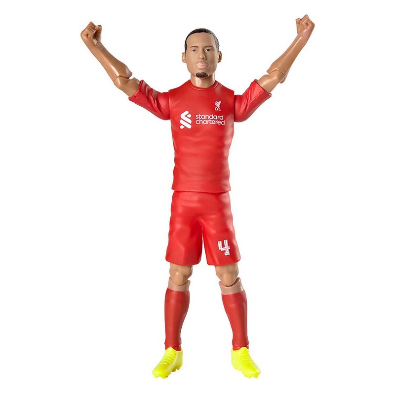 Liverpool Van Dijk Fodboldfigur (20 cm) | Fodbold Legetøj - Temashop