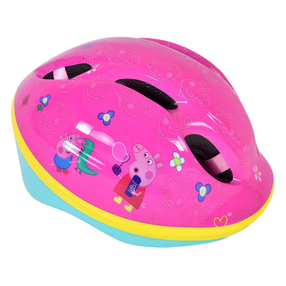 Peppa Pig Cykelhjelm Lyserød (51-55 cm) | Gurli Gris Hat / Hue / Hjelm - Temashop
