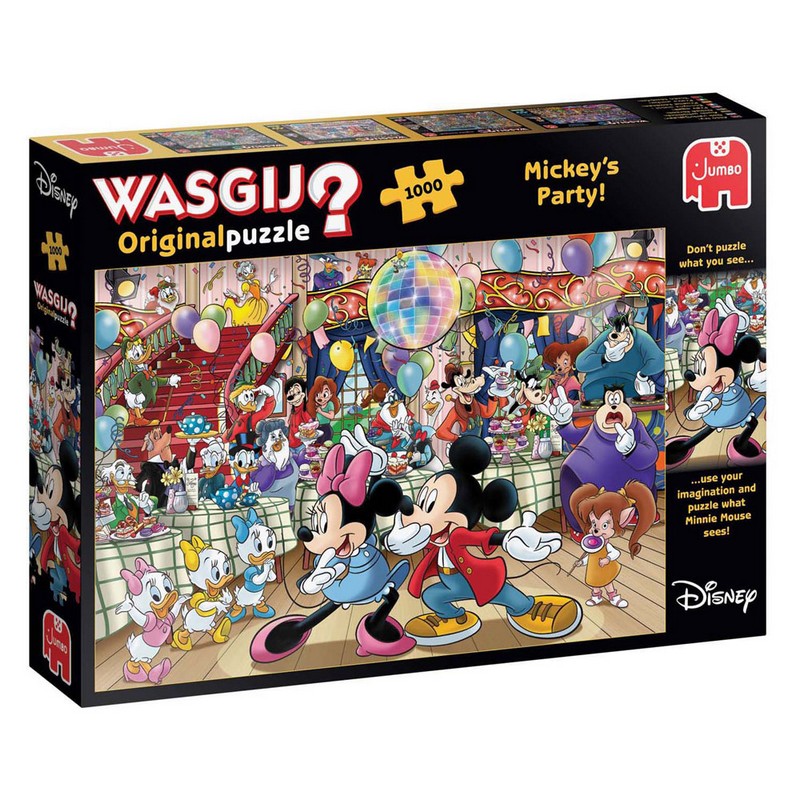 DisneyÂ® Mickey & Venner 1000 Brikker Puslespil