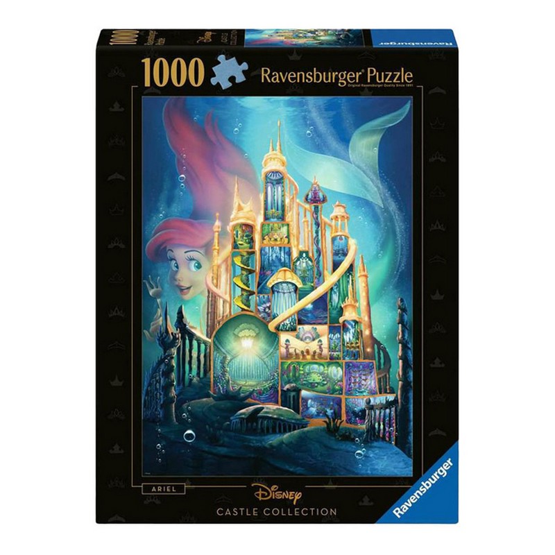 Ariel 1000 Brikker Puslespil (70 x 50 cm) | Ariel Puslespil - Temashop