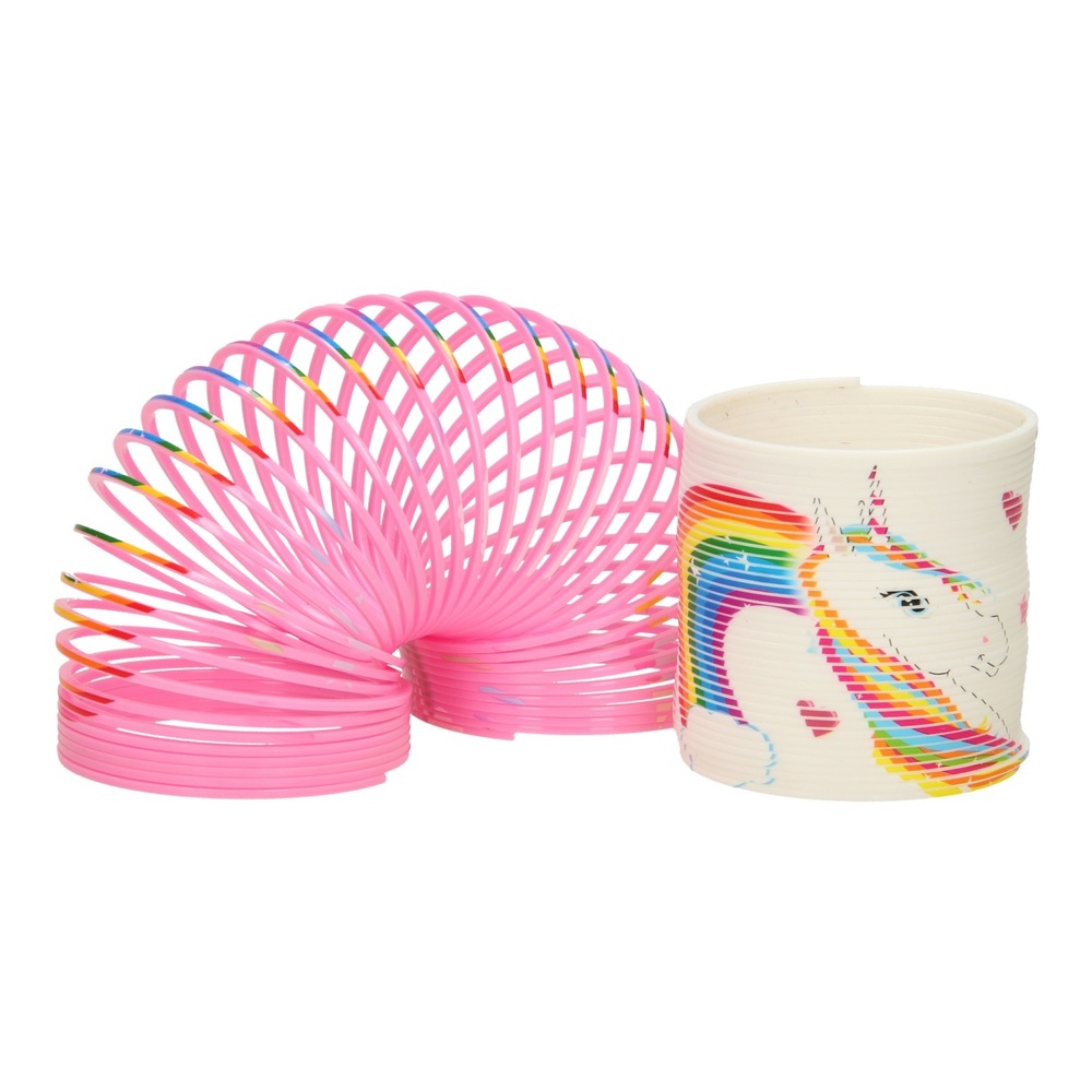 Enhjørning Slinky Trappefjeder (6,4 x 6,4 x 6,4 cm) | Enhjørning Legetøj - Temashop