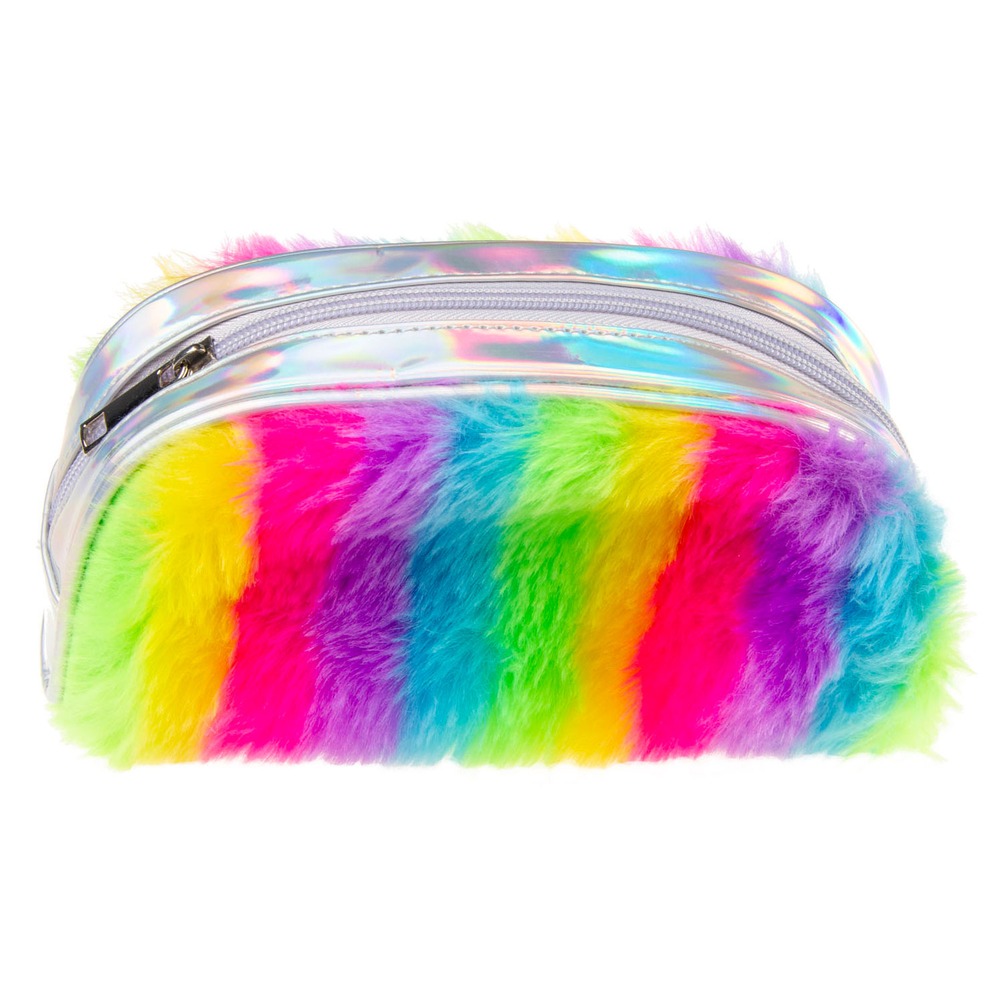 Plysset Regnbue Penalhus (22 x 12,5 x 7,5 cm) | Regnbue Penalhuse - Temashop