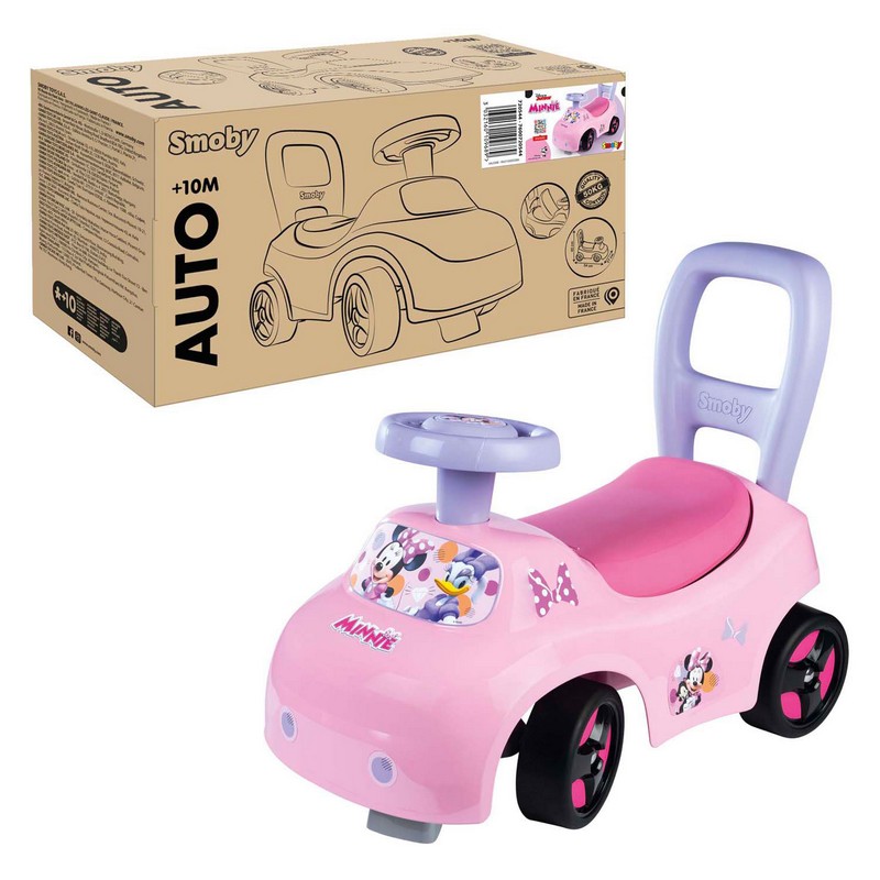 Minnie Mouse Gåbil Lyserød (54 x 27 x 40 cm) | Minnie Mouse Legetøj - Temashop