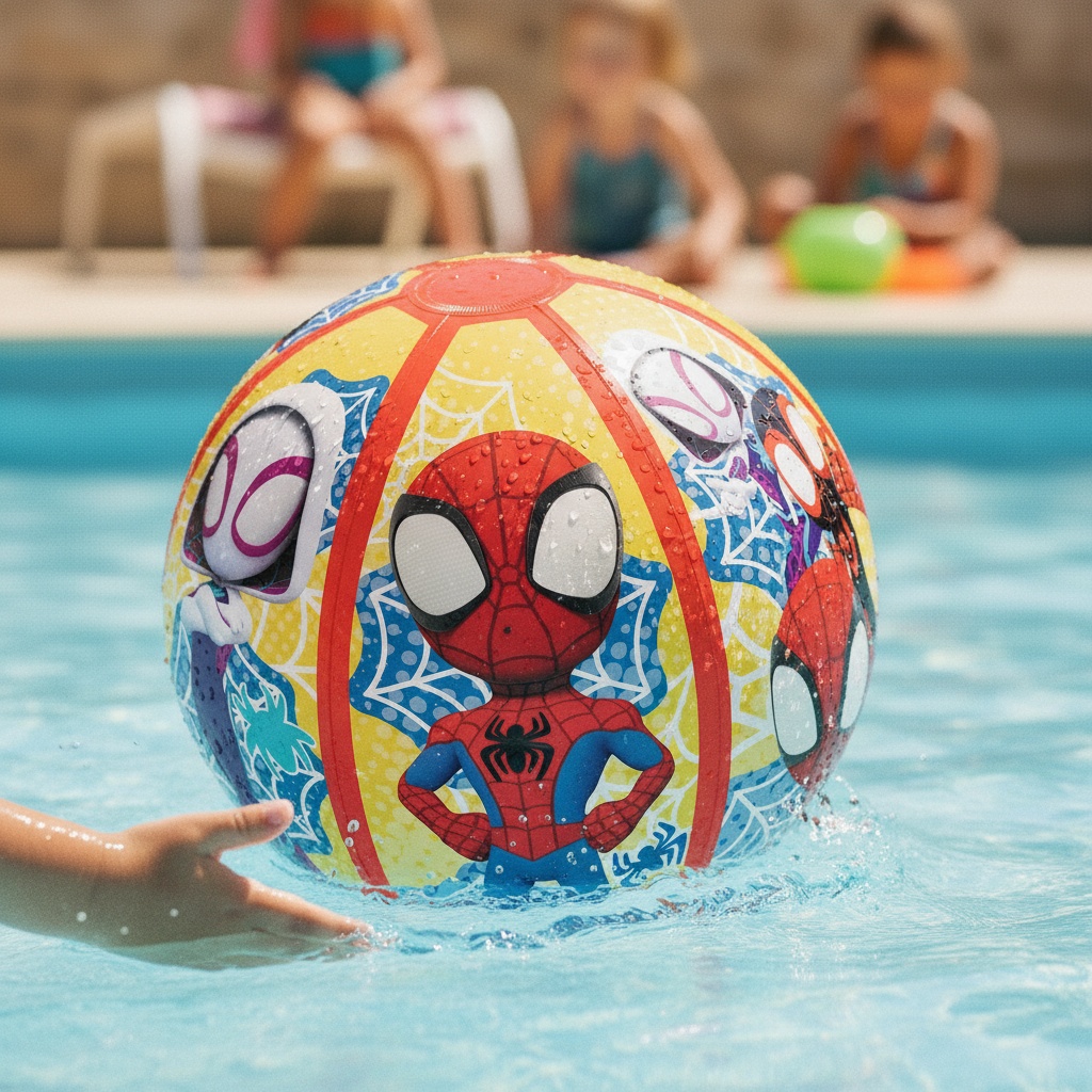 Spiderman Oppustelig Badebold (Ø 50 cm) | Spider-Man Vand Udstyr - Temashop