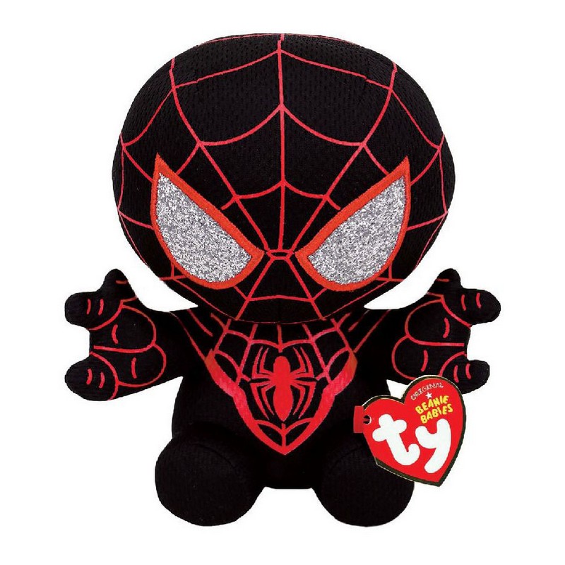 Spiderman® Miles Morales Bamse Sort