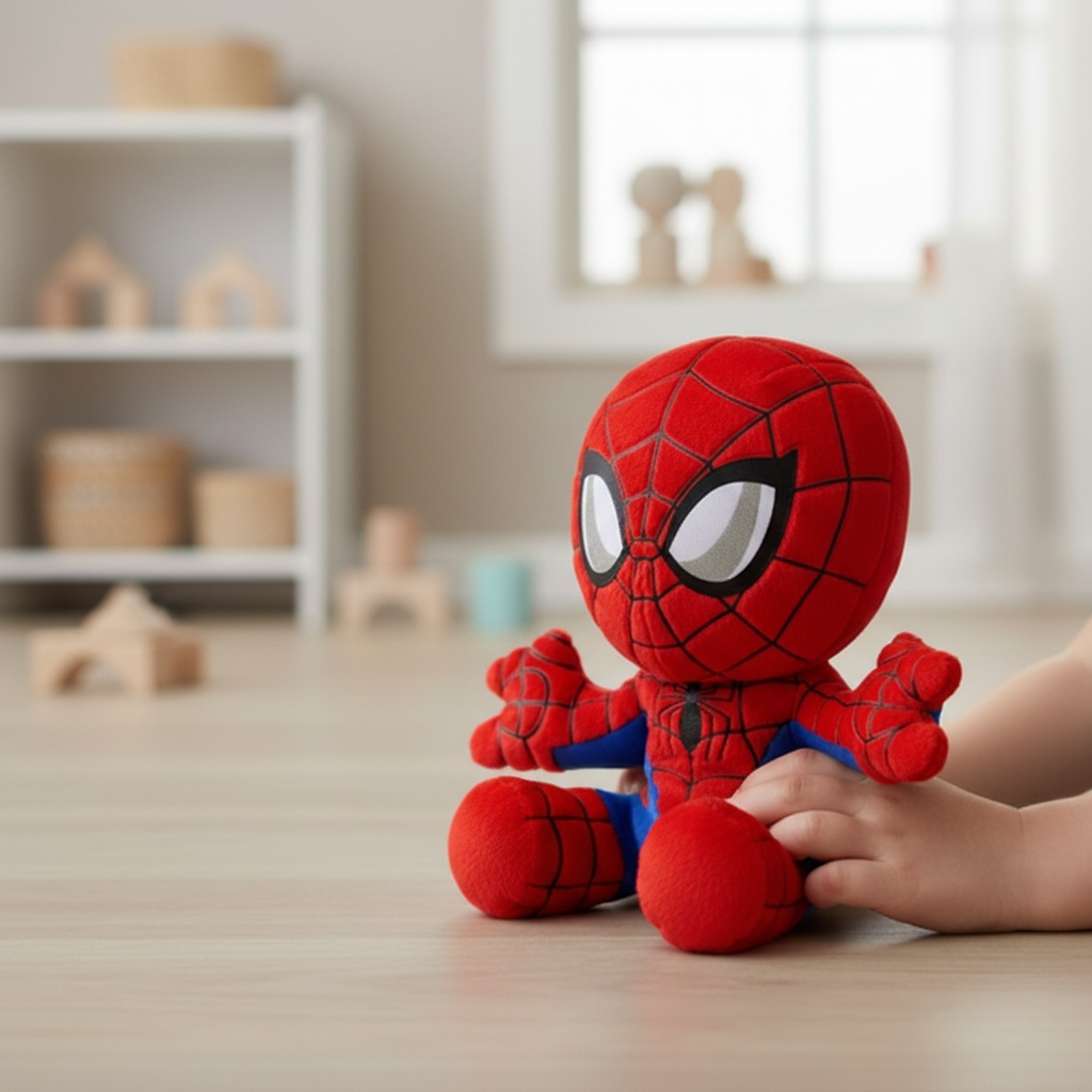 Spiderman® Baby Bamse Rød