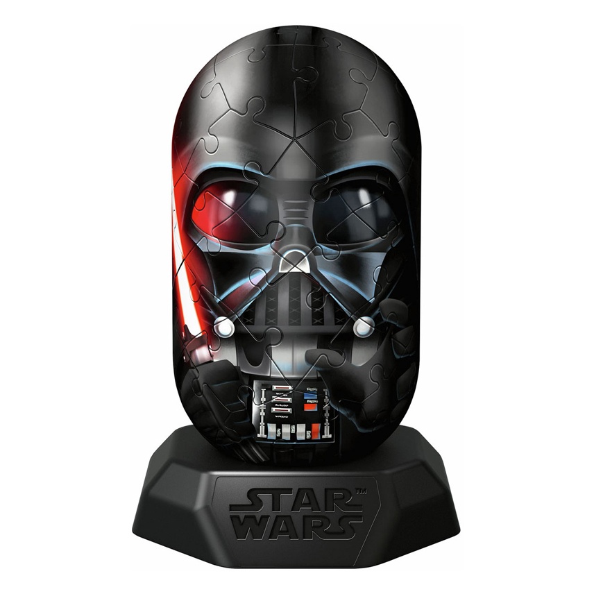 Star Wars Darth Vader 3D Puslespil 54 Brikker (12 x 8 x 8 cm) | Star Wars Puslespil - Temashop