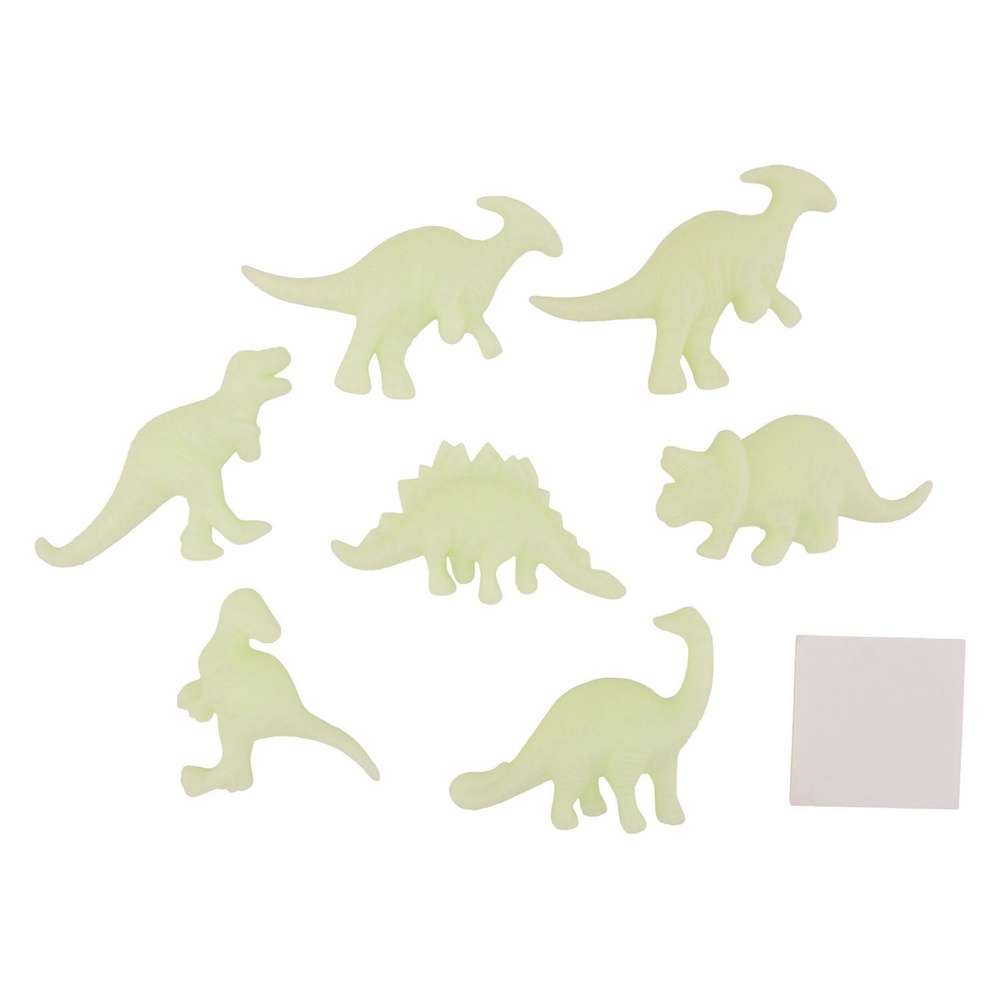 Selvlysende 3D Vægdinosaurer | Dinosaurus Lamper - Temashop