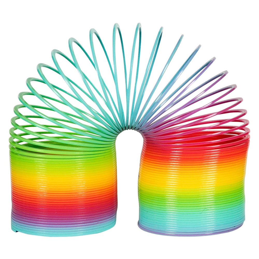 Ekstra Stor Slinky | Regnbue Legetøj - Temashop