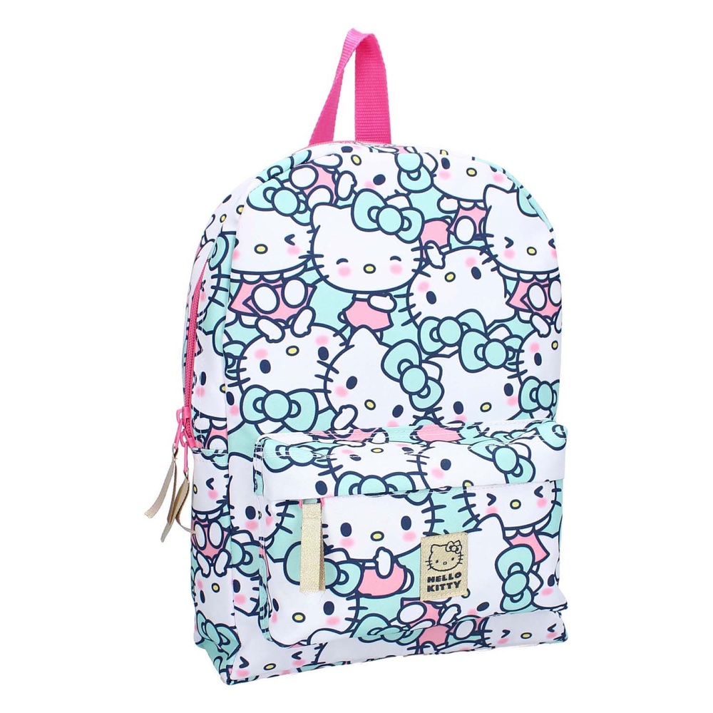 Hello Kitty Cheerful Rygsæk (33 x 23 x 9 cm) | Hello Kitty Taske / Pung - Temashop