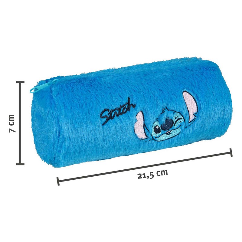 Stitch Plys Penalhus Blå (Ø 7 x 21,5 cm) | Stitch Penalhuse - Temashop