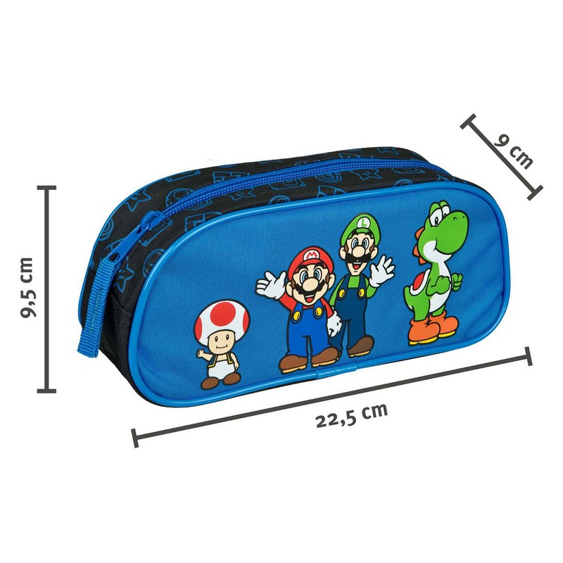 Super Mario Toad Luigi Yoshi Penalhus (22,5 x 9 x 9,5 cm) | Super Mario Penalhuse - Temashop