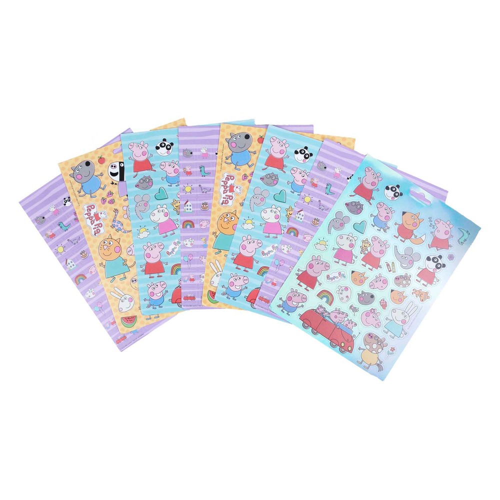 Peppa Pig Klistermærkebog - 1 stk | Gurli Gris Klistermærke - Temashop