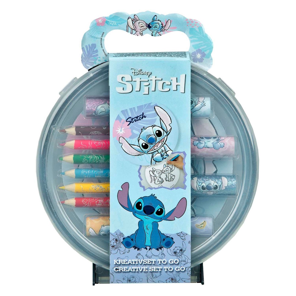 Lilo & Stitch Kreativsæt (20 x 16,5 x 3,8 cm) | Stitch Aktivitetssæt - Temashop