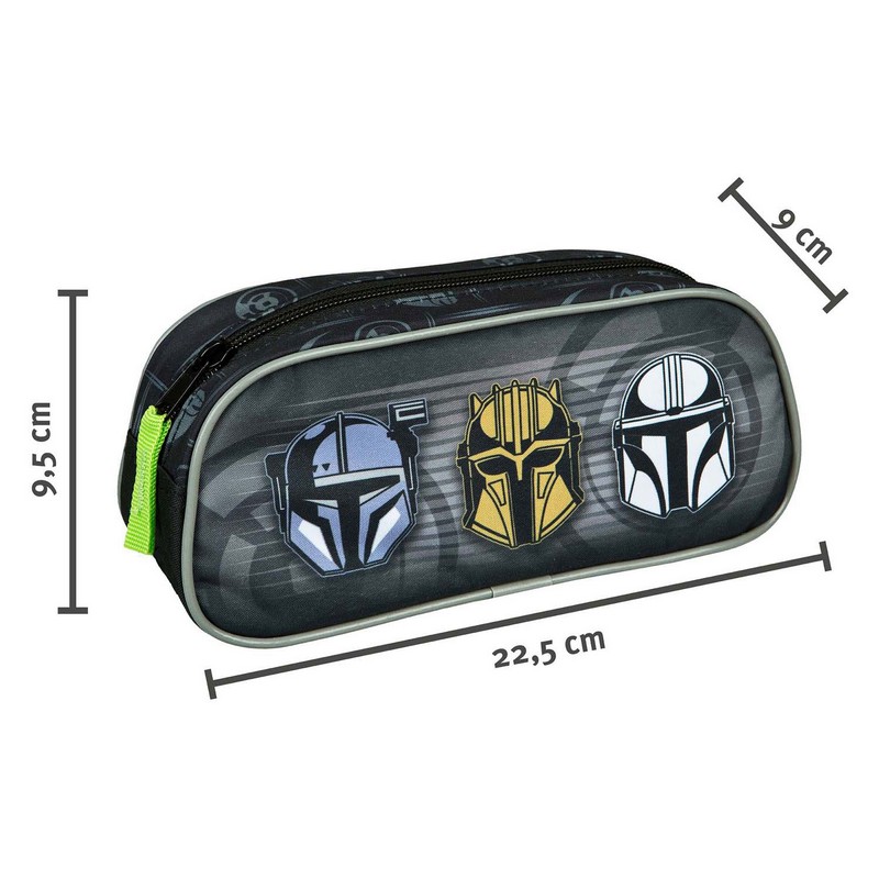 Star Wars Mandalorian Penalhus Sort (22,5 x 9 x 9,5 cm) | Star Wars Penalhuse - Temashop