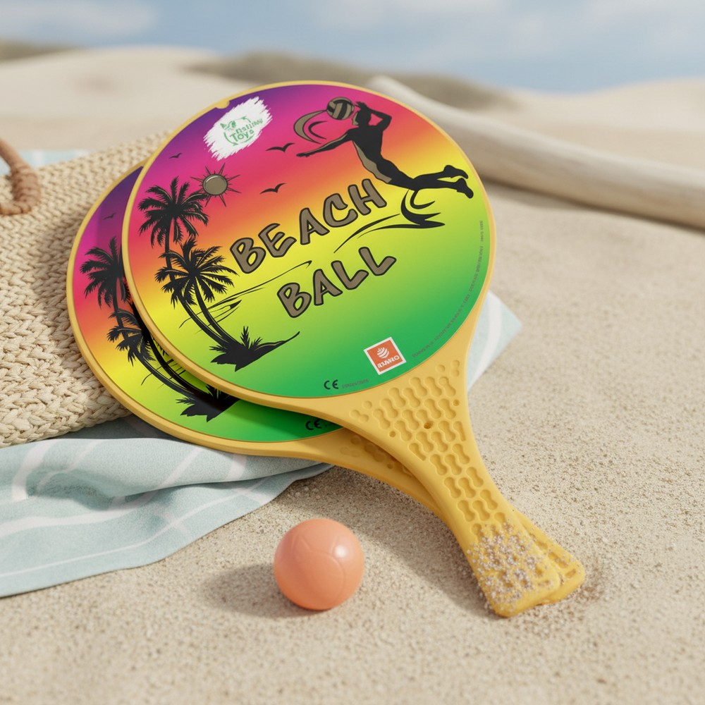 Beach Ball Strandtennissæt