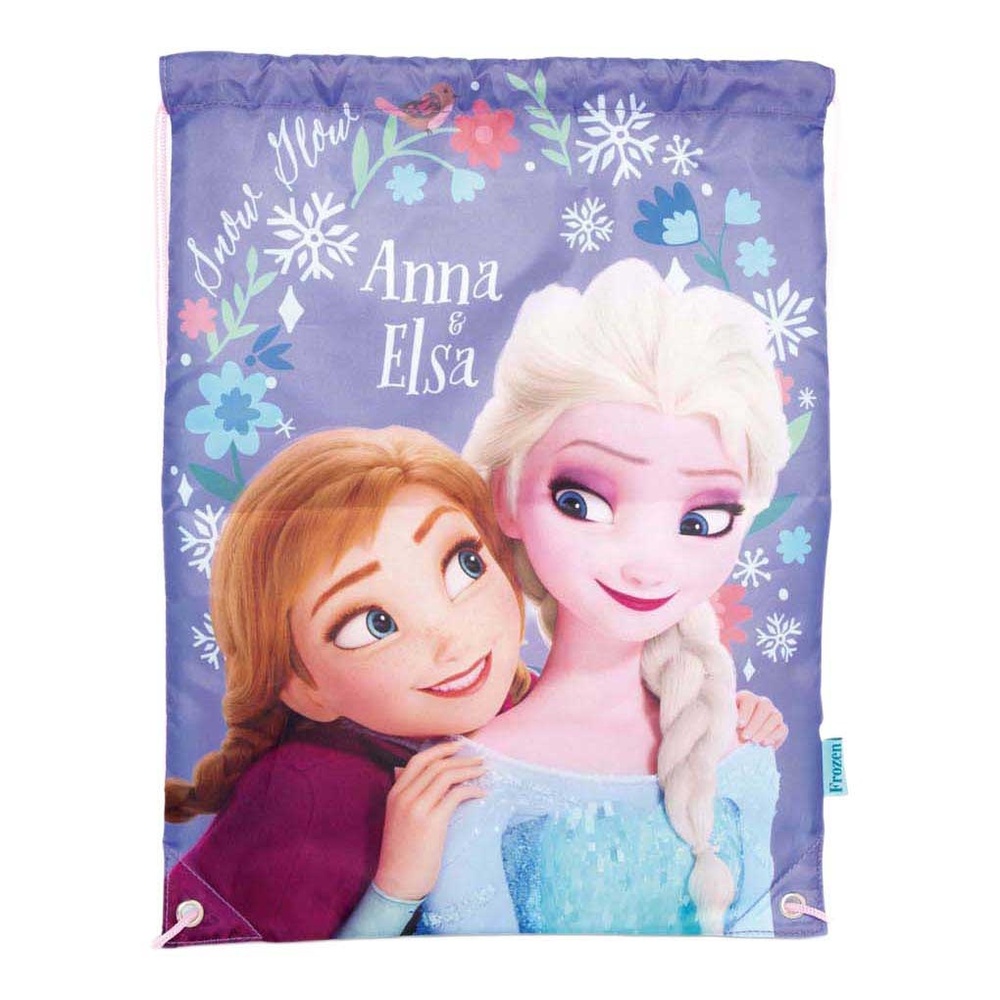 Frozen Anna & Elsa Gymnastikpose (44 x 33 cm) | Frost Taske / Pung - Temashop