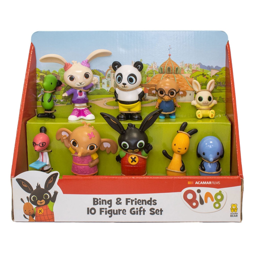 BingÂ® & Friends Figur Sæt 10 Dele