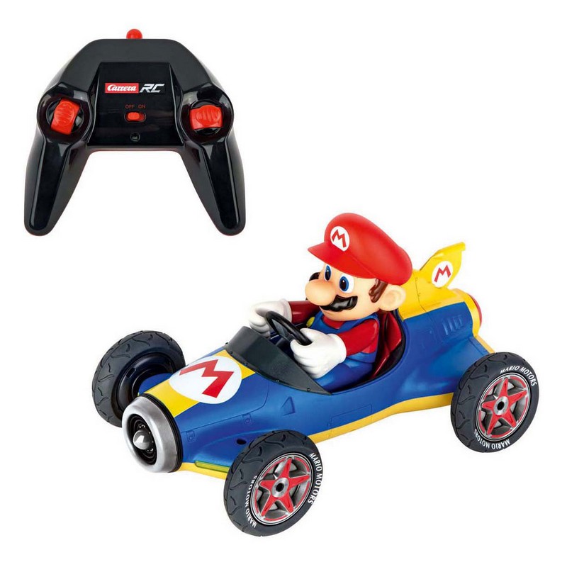 Super Mario® Mach 8 Fjernstyret Bil Blå