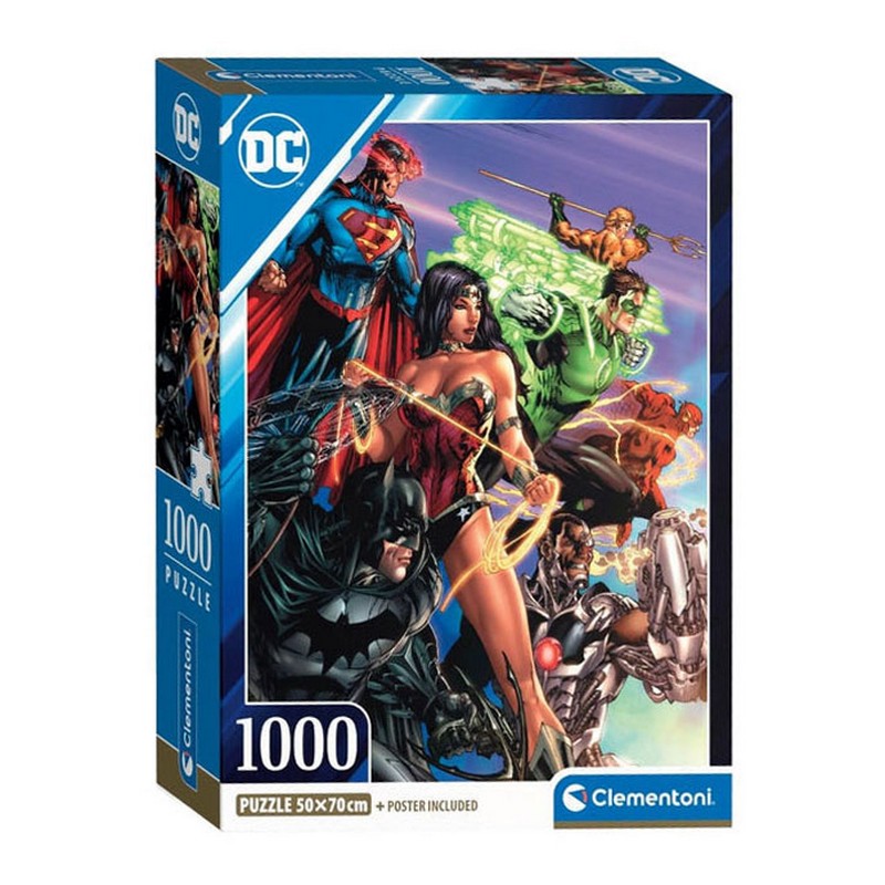 BatmanÂ® Justice League 1000 Brikker Puslespil