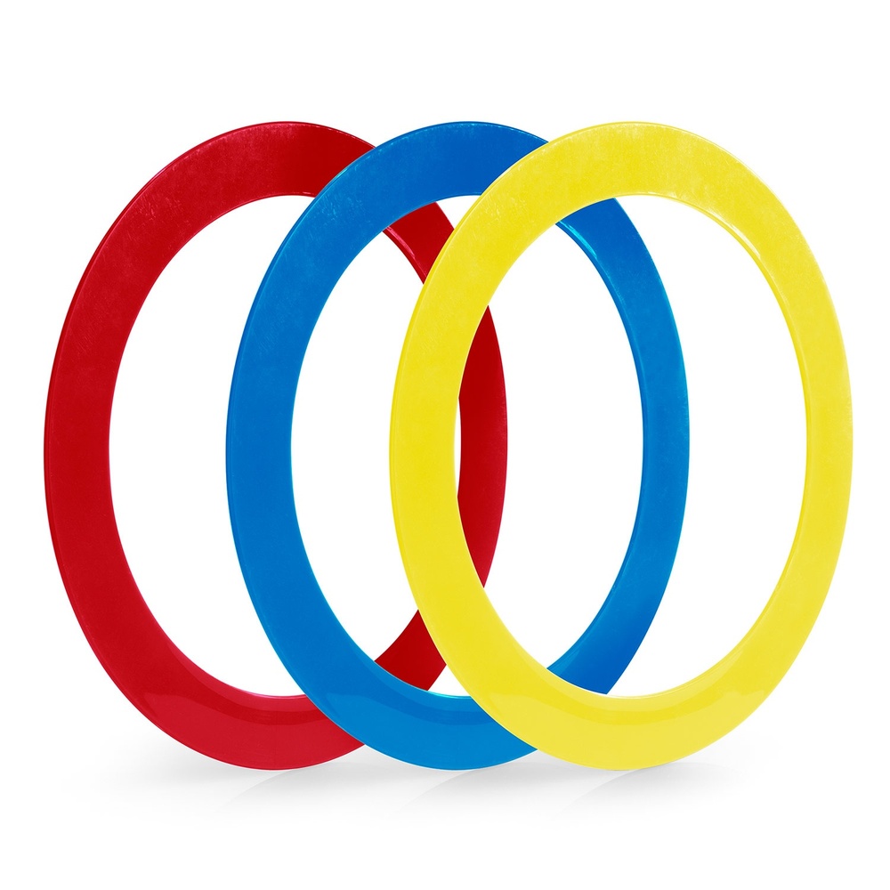 Jonglør Ringe 3-Pak (Ø 32 cm) | Cirkus Legetøj - Temashop