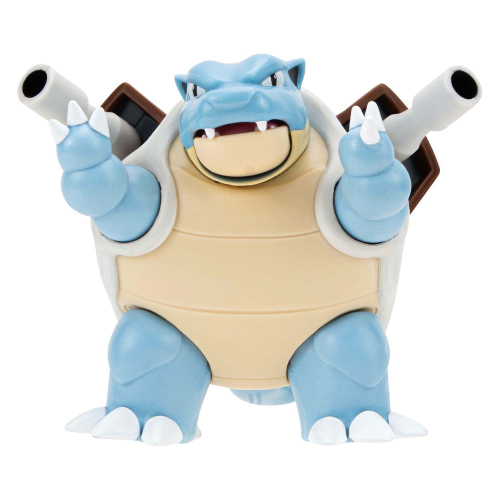 Pokémon Blastoise Battle Feature Figur (10 cm) | Pokemon Legetøj - Temashop