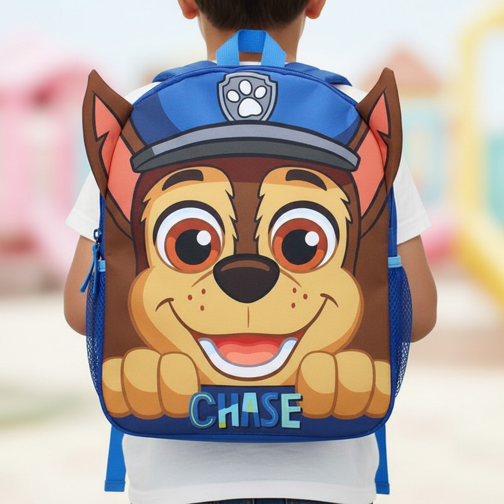 Paw Patrol Chase Go Team! Rygsæk Blå (31 x 25 x 10 cm) | Paw Patrol Taske / Pung - Temashop