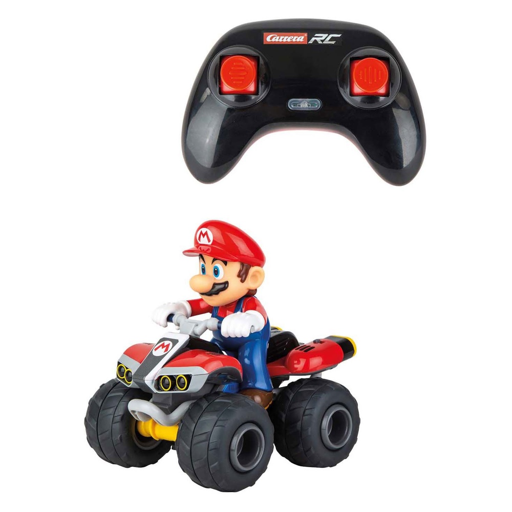 Super Mario Carrera RC Mario Quad Fjernstyret Køretøj (23 cm) | Super Mario Legetøj - Temashop