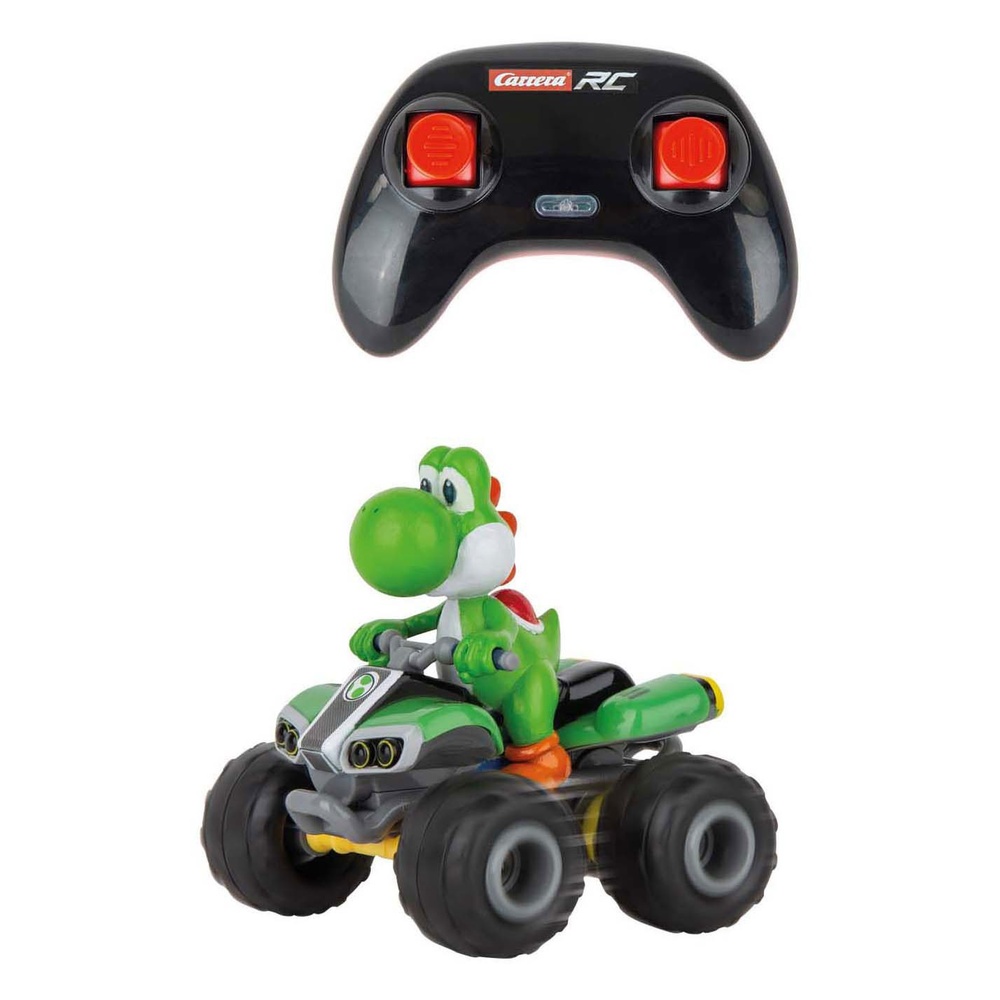 Super Mario Carrera RC Yoshi Quad Mini Fjernstyret Køretøj (8 cm) | Super Mario Legetøj - Temashop