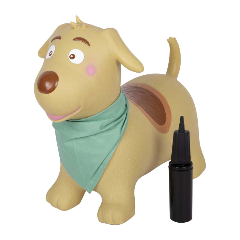 Small Foot Hund Oppusteligt Hoppedyr 26 cm (50 x 27 x 43 cm) | Hund Oppusteligt - Temashop