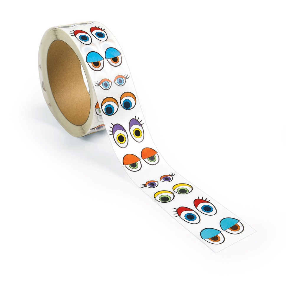 Sjove Øjne Klistermærker - 2000 stk (1-2 cm) | Sjovt diverse Klistermærke - Temashop