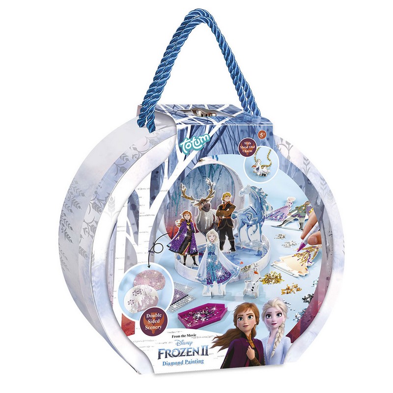 Frozen Diamant Figurer Kreativt Sæt | Frost Male- & Tegneudstyr - Temashop