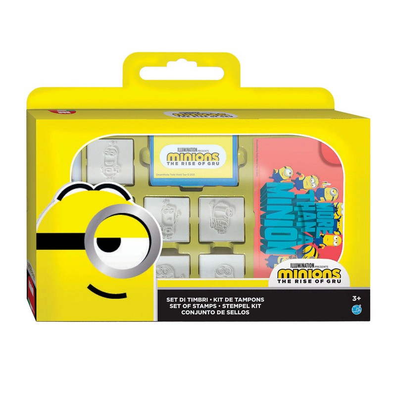 Minions Stempelsæt | Minions Male- & Tegneudstyr - Temashop