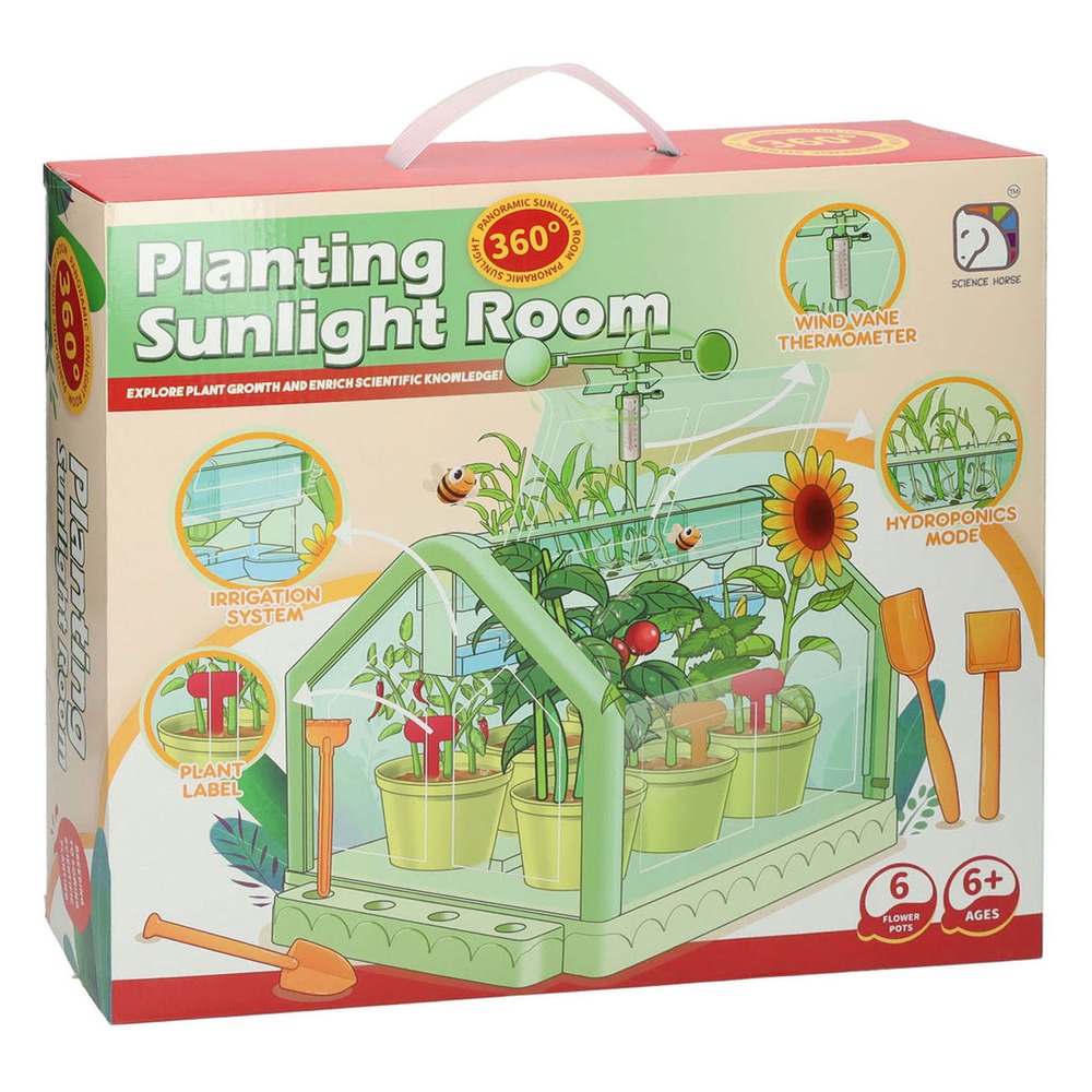 Plantehus Med Udstyr (39,5 x 35 x 9,5 cm) | Udendørsspil Legetøj - Temashop