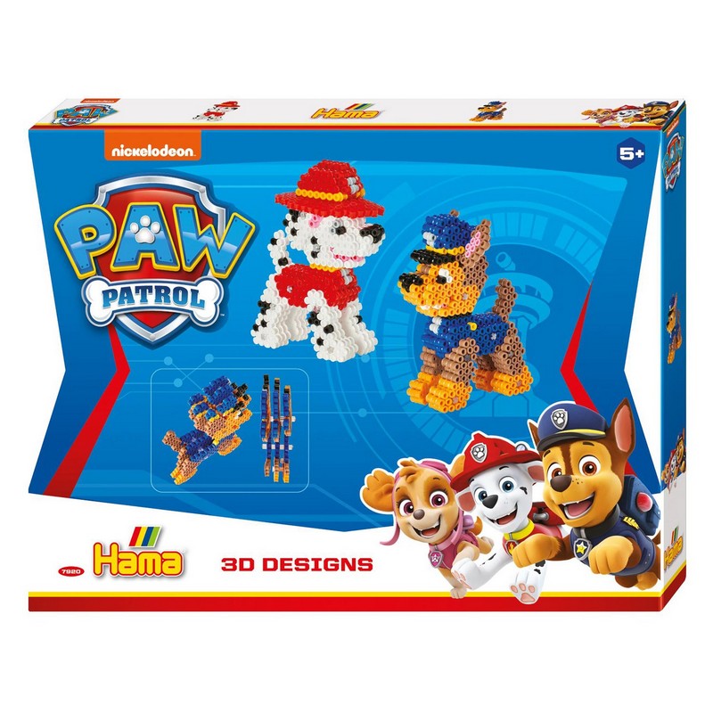 Paw Patrol Perlesæt 3D | Paw Patrol Legetøj - Temashop