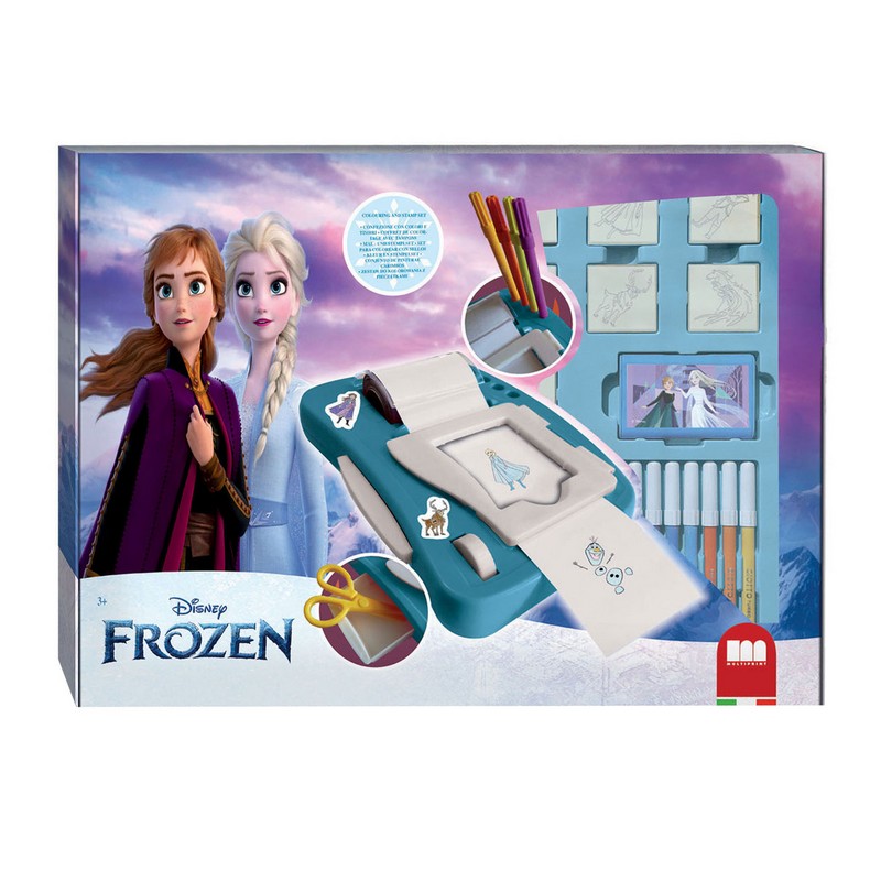 Frozen Klistermærkemaskine Sæt | Frost Klistermærke - Temashop