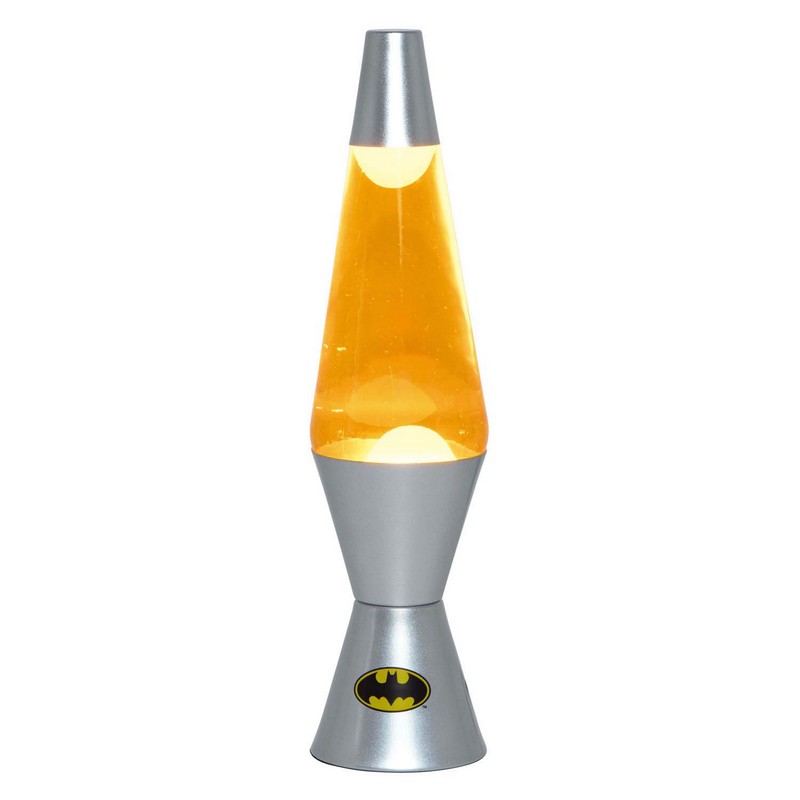 Batman Lavalampe Sølv (36 x 9 x 9 cm) | Batman Lamper - Temashop